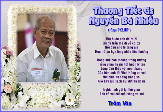 Thuong Tiec Gs Nguyen Ba Nhieu